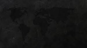Hd Wallpaper Dark Map World Map