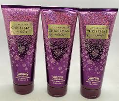 Merry christmas quotes, christmas sayings, funny xmas quotations messages. 4x Bath Body Works A Thousand Christmas Wishes Ulta Shea Body Cream 8oz 24 24 Picclick