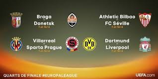 Voici les résultats du tirage au sort d'europa league effectué ce lundi : Europa League Le Tirage Au Sort Des 1 4 De Finale De L Europa League