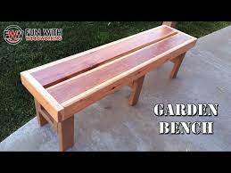 Garden Bench Garden Bench Diy