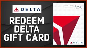 how to redeem delta gift card