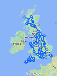 uk road trip itinerary planner the 7