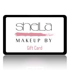 gift card makeup by sheila