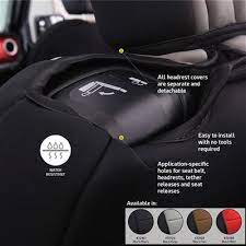 Neoprene Front And Rear Seat Cover Kit