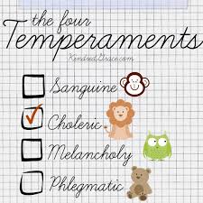 An Overview Of The Four Temperaments Kindred Grace
