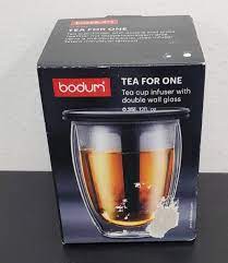 Bodum Tea For One Strainer Infuser Pot