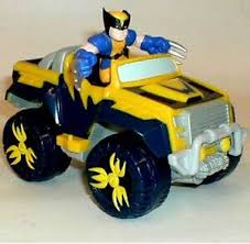 Details About Marvel Hero Squad Wolverine Truck Figure X Men Rare