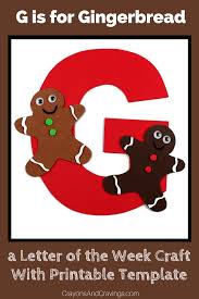 letter g craft with free printable g
