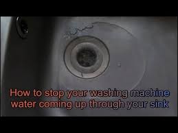 how to fix water coming up through your