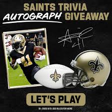 Dec 07, 2017 · here are the answers to the saints trivia quiz! New Orleans Saints AcasÄƒ Facebook