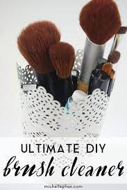 my ultimate diy brush cleaner