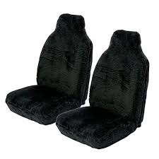 Carseatcover Uk Front Pair Of Faux Fur