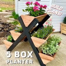 Garden Planter Plans Flower Box Plans