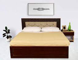 Queen Size Bed On With Mattress