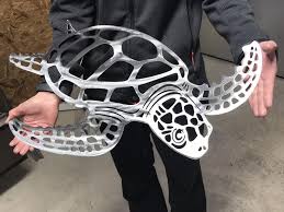 Metal Sea Turtle Metal Wall Art Metal