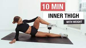 10 min inner thigh burn workout with