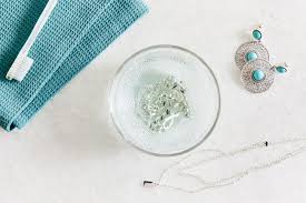 how to clean silver jewelry in a matter