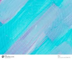Blue Brush Strokes Of Acyl Paint