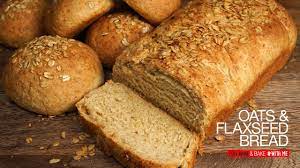 oats flaxseed bread stayhome bake