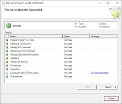 import data into a sql database from excel