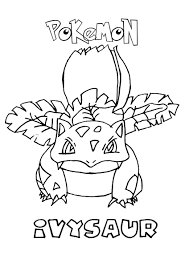 Free, printable coloring pages for adults that are not only fun but extremely relaxing. Ivysaur Pokemon Coloring Page