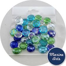 Craft Pack Ocean Mix Glass Nuggets