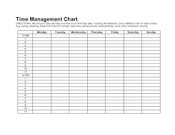 Daily Chart Template Google Search Time Management Time