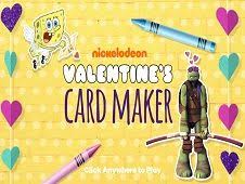 Nickelodeon Valentines Card Maker Nickelodeon Games