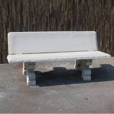 Concrete outdoor furniture has become very popular in recent years and we're certain that as time passes it will only become more popular. Concrete Garden Bench 1 70 M Free Shipping Nostalgie Palast Nordhorn
