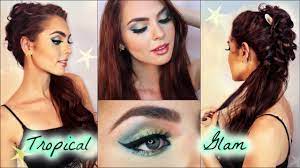 colorful summer makeup tutorial