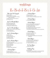 the bride to be s to do list