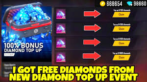 How to get your player id: I Got Free Diamonds From New Diamond Top Up Event Free Fire 2020 Youtube