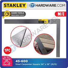 stanley 45 600 steel carpenter square