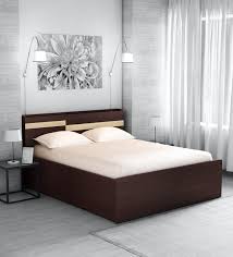 hisao queen size bed with headboard