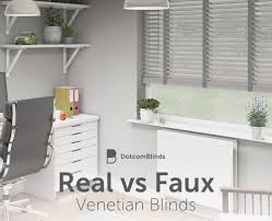 faux wood venetian blinds