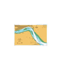 British Admiralty Nautical Chart 109 River Humber And The