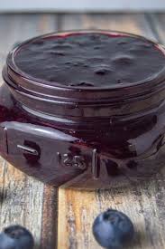 delicious blueberry jam