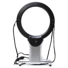 Nflc Reading Giant Large Hands Free Magnifying Glass With Light Led Magnifier Black Silver Magnifier Glass With Light Magnifying Glassglass With Light Aliexpress