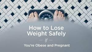Obese Pregnancy Weight Loss Tips