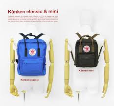 Kanken Classic Vs Kanken Mini In 2019 Kanken Backpack