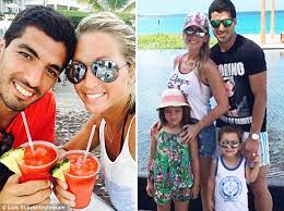 Liverpool fc & uruguay striker. Barcelona Striker Luis Suarez Enjoys A Summer Holiday With His Family Express Digest