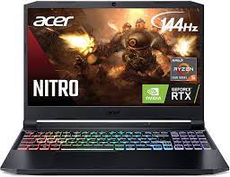 Buy Acer Nitro 5 AN515-45-R21A Gaming Laptop, AMD Ryzen 5 5600H Hexa-Core  Processor | NVIDIA GeForce RTX 3060 Laptop GPU | 15.6 FHD 144Hz IPS Display  | 16GB DDR4