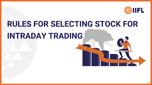 selecting stocks for intraday trading