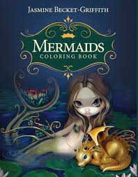Mermaid legends coloring book (second edition). Mermaid Coloring Books For Adults Whimsical And Fantastic Illustrators