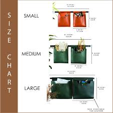 Small Leather Wall Pockets Organizer