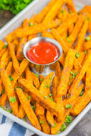 crispy baked sweet potato fries