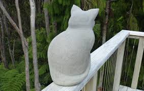 cat sculptures forever ewe
