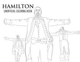 The arts individual binder & subject cover pages. Hamilton Coloring Book Printable Download Unofficial Broadway Etsy