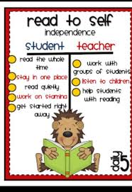 Read To Self Poster Daily 5 Reading Daily 5 Kindergarten