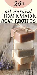 all natural homemade soap bar recipes